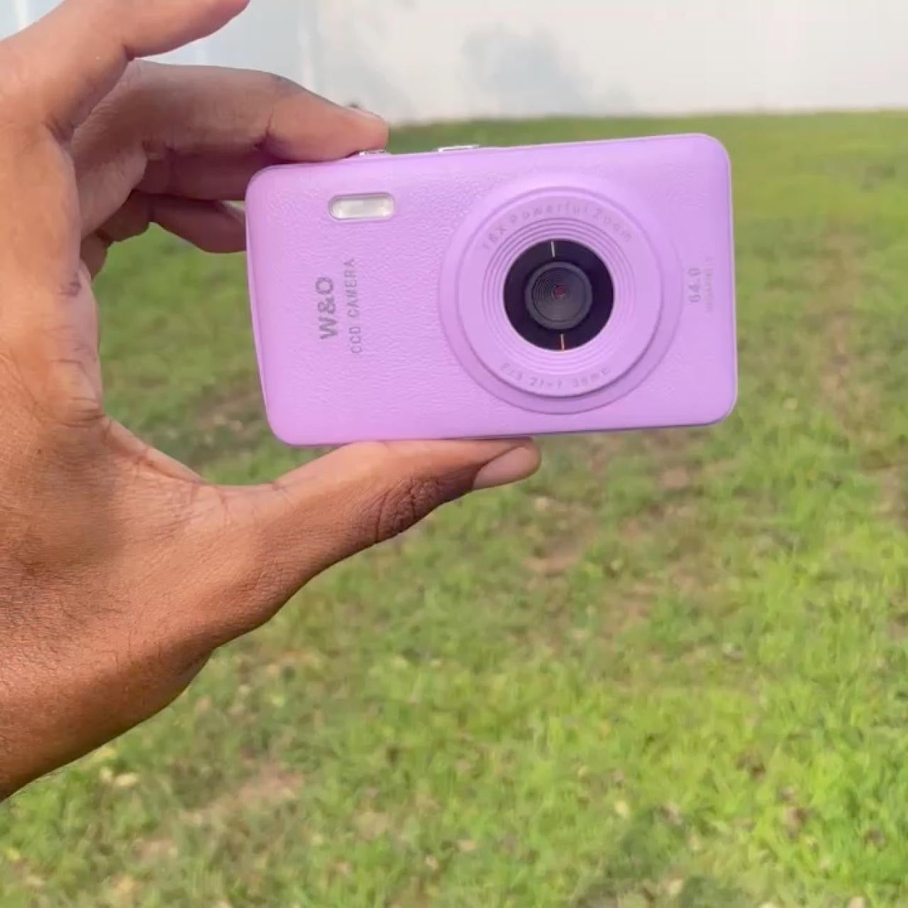 Rare PURPLE Digital Camera 64MP camera with 32Gb memory Card - ALL BRAND NEW !