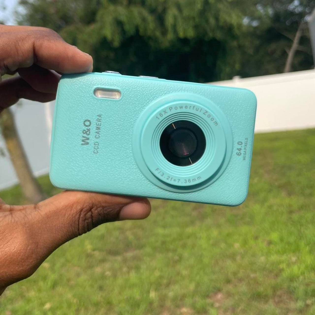 Rare Blue Digital Camera 64MP camera with 32Gb memory Card and Camera BOX - ALL BRAND NEW -