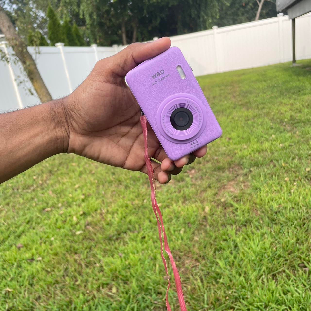 Rare PURPLE Digital Camera 64MP  camera  with 32Gb memory Card - ALL BRAND NEW !