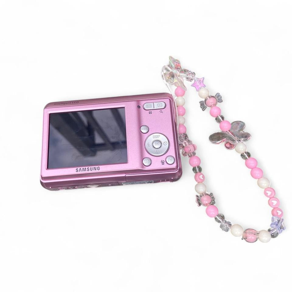 Rare Samsung SL30 Pink 10.2 MP Digital Camera    TESTED  with bag and Sd Card