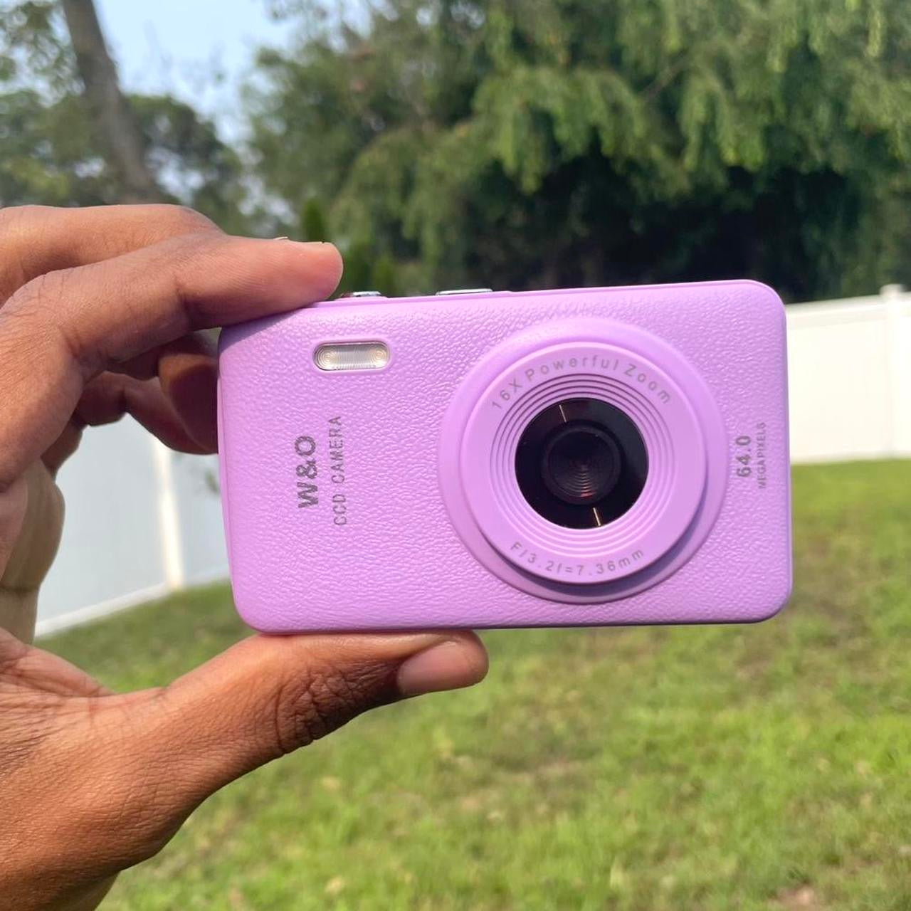 Rare PURPLE Digital Camera 64MP  camera  with 32Gb memory Card - ALL BRAND NEW !