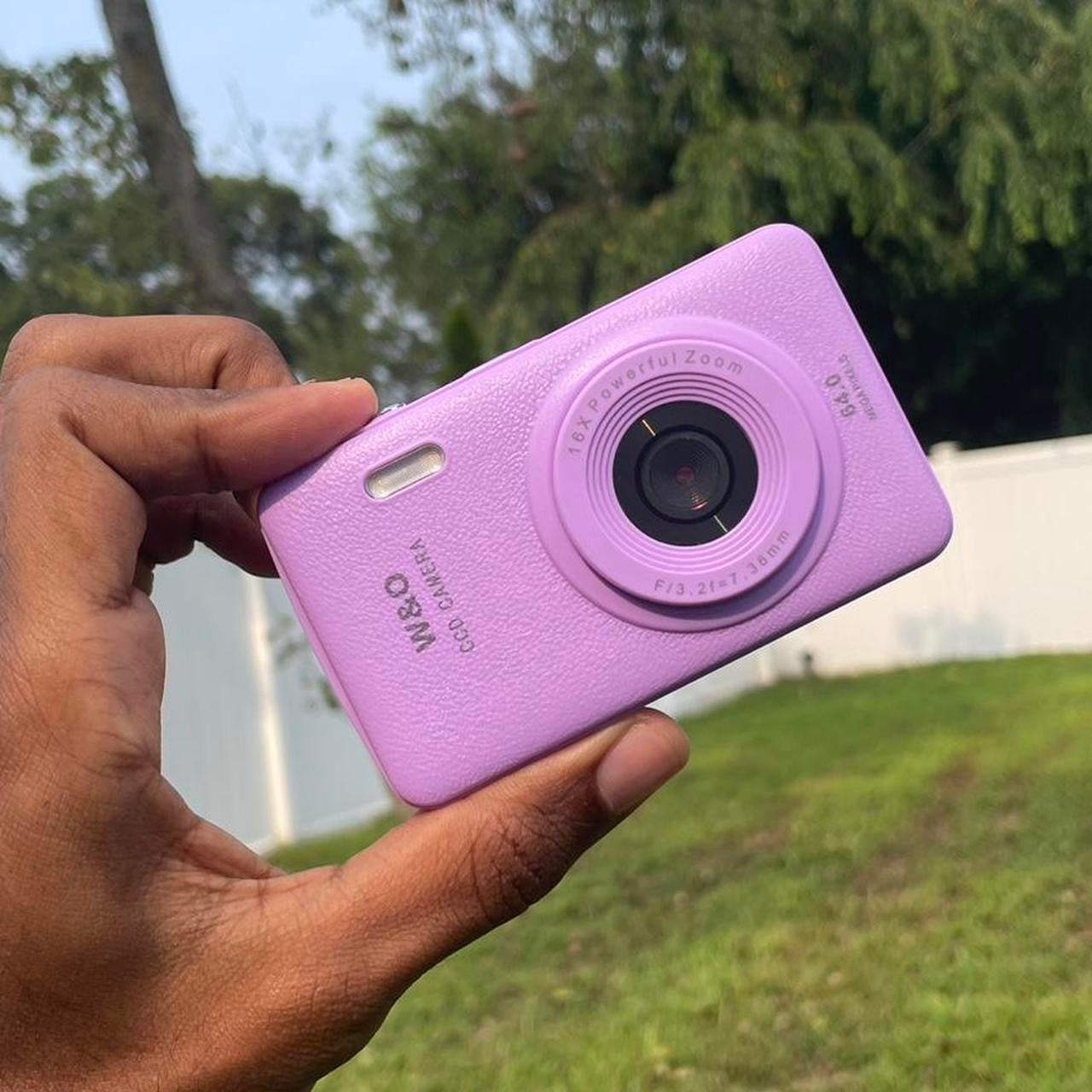 Rare PURPLE Digital Camera 64MP  camera  with 32Gb memory Card - ALL BRAND NEW !
